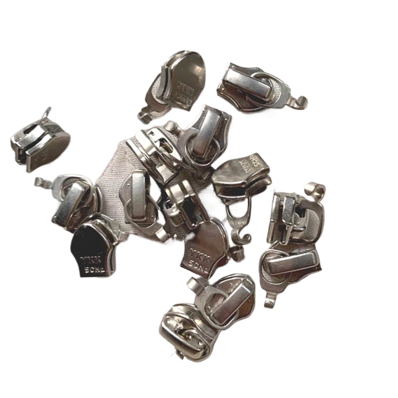 Art Craft Description - 20個/ロット 5 # YKK ジッパースライダーヘッド シルバー