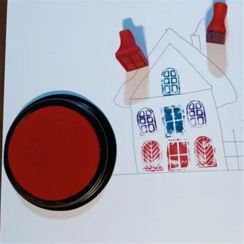 Art Craft Description - QX2E クラフトスタンパー金型セット 25 個プラスチック粘土テクスチャリングツール子供用アートクラフト、ジャーナルプランナーカード作成スクラップブッキング