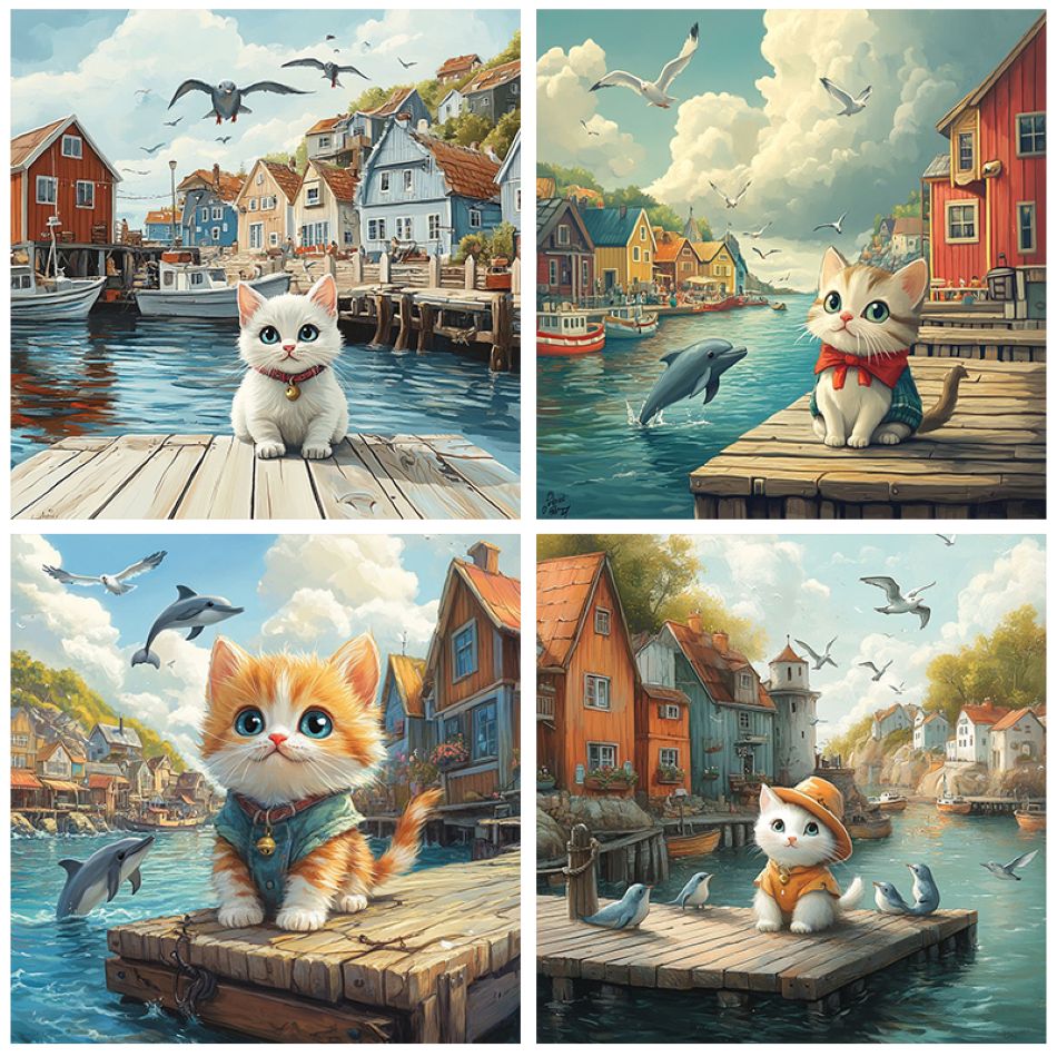 Art Craft Ideas For Adults - CHENISTORY 猫ダイヤモンドペインティングキット ホームデコレーションギフト DIYアイデア 動物ダイヤモンドアートキット リビングルームデコレーション
