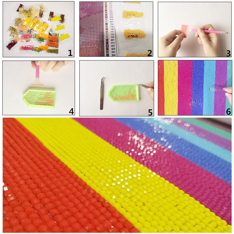 5d DIYダイヤモンド刺繍都市ラインストーン絵絵ダイヤモン - Art And Craft New York のレビューと価格