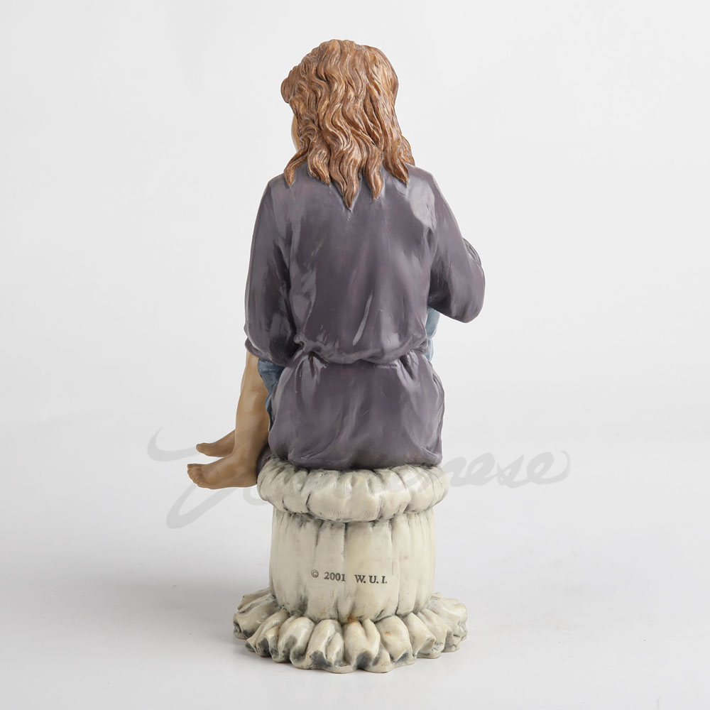 樹脂製母娘抱擁像 温かい家族像 ホームデスクトップ装飾アート - Art Craft Mother'S Day のレビューと価格