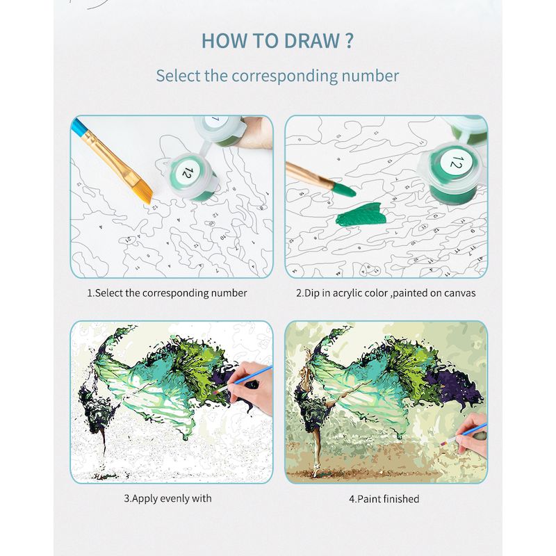 GATYZTORY シーサイドローズ 数字で描く絵画 ホーム - Art Craft Ideas For Adults のレビューと価格