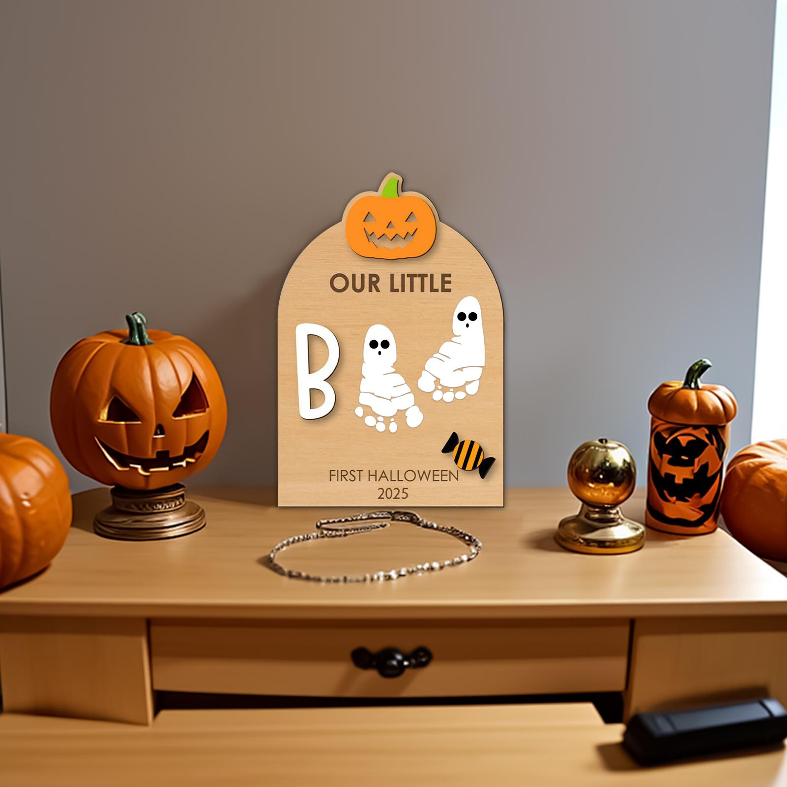 ベビーハロウィン足形・手形アートサインクラフトキット、インク - Art Craft Halloween のレビューと価格