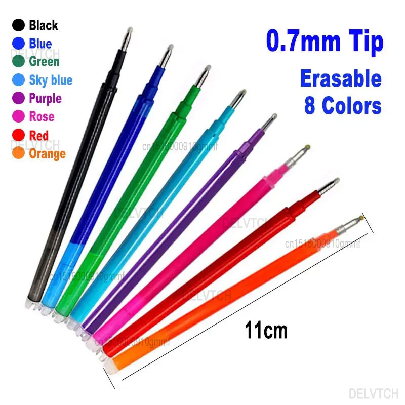 8 ピース/セット 0.7 ミリメートル消去可能なゲルペンリ - Pilot Pen Frixion のレビューと価格