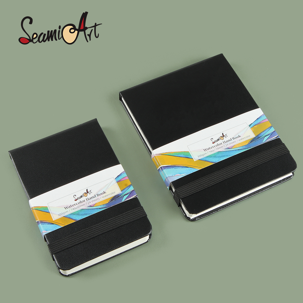 SeamiArt A4/A5 デッサンノート スケッチブック - Watercolor Brush Pen のレビューと価格