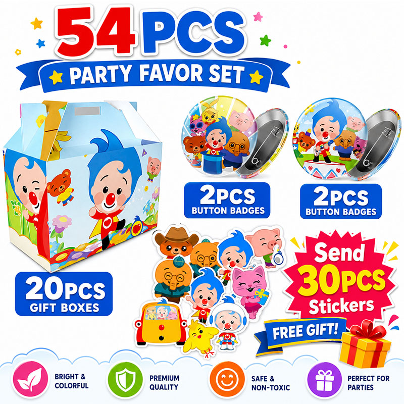 PLIM漫画柄紙箱ブローチステッカーセットパーティー用品誕生 - Art Craft Halloween のレビューと価格