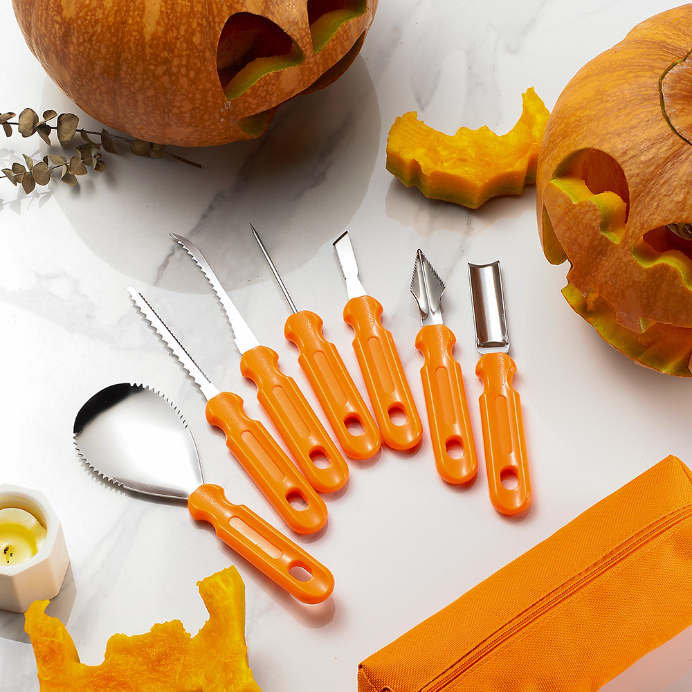 ハロウィンカボチャ彫刻キット プロ仕様のカボチャライトDIY - Art And Craft Vegetable のレビューと価格