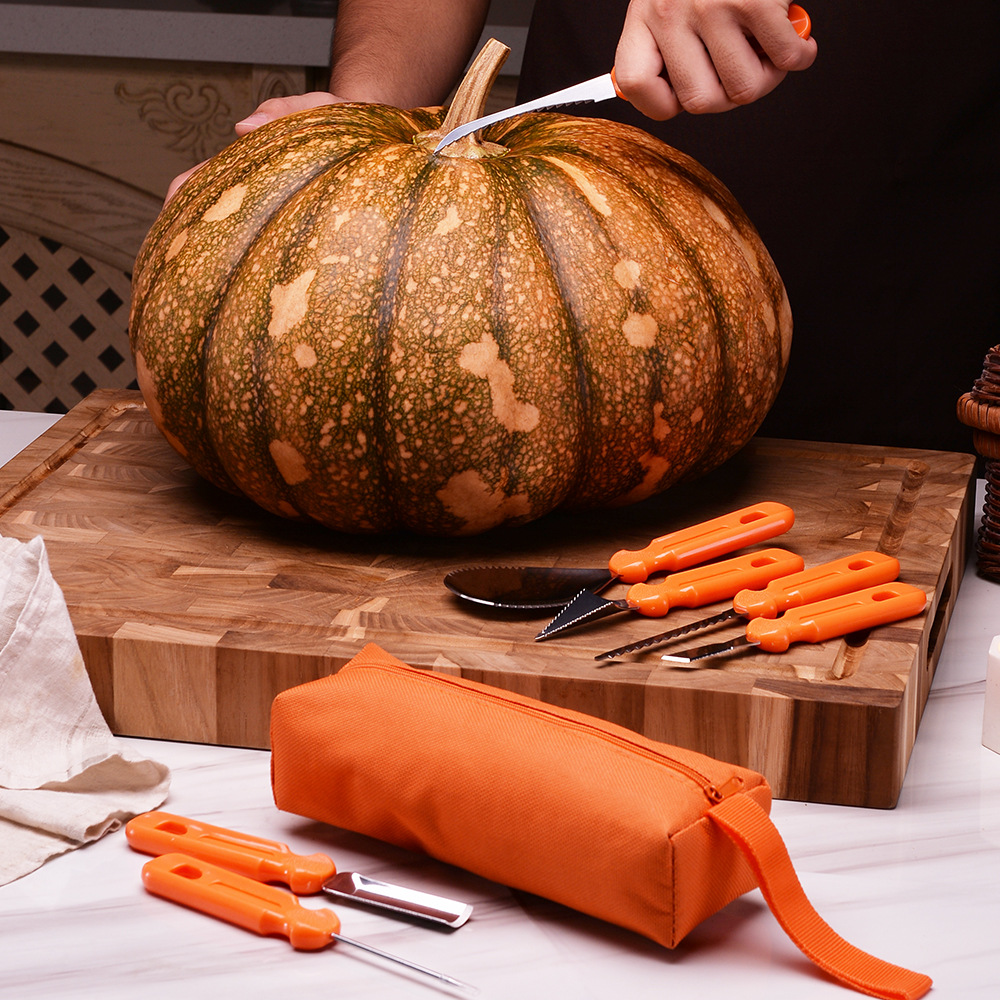 ハロウィンカボチャ彫刻キット プロ仕様のカボチャライトDIY - Art And Craft Vegetable のレビューと価格
