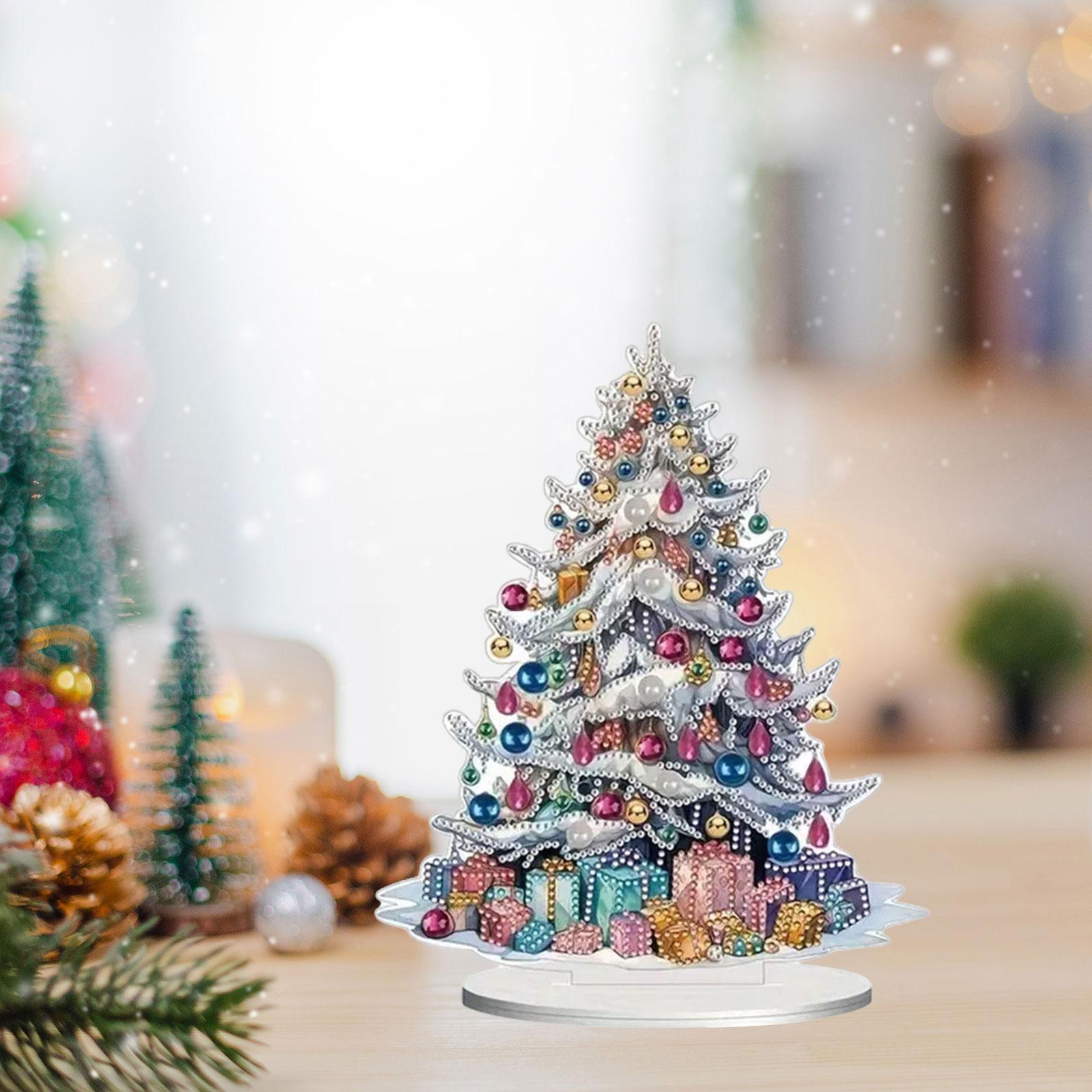 クリスマスツリーデスクトップ装飾クリスマス卓上オーナメントア - Art Craft Hotel のレビューと価格