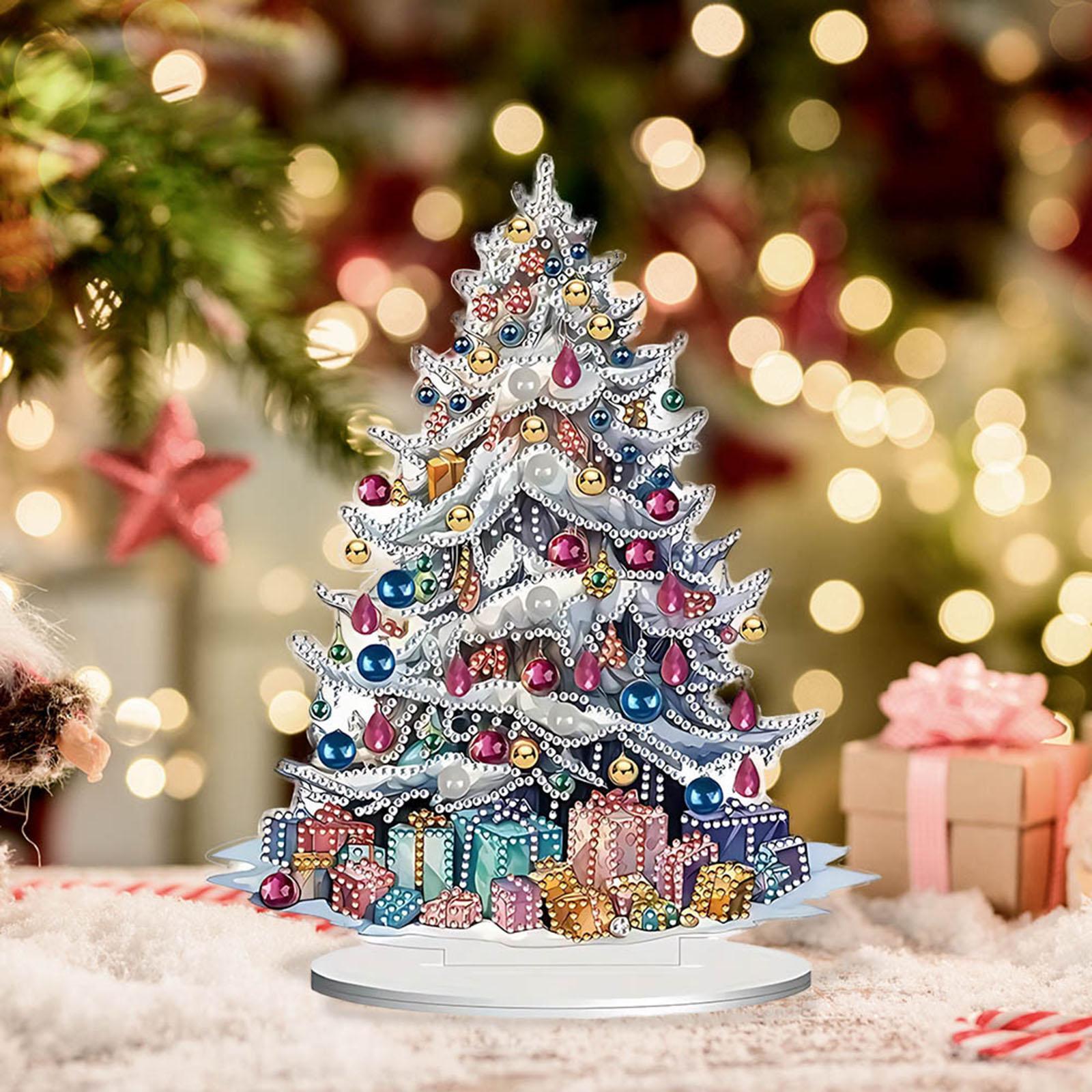 クリスマスツリーデスクトップ装飾クリスマス卓上オーナメントア - Art Craft Hotel のレビューと価格