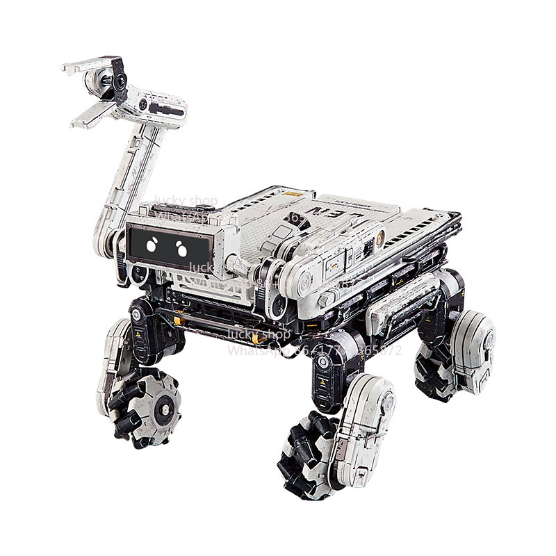 スマートロボットドッグモス3Dメタルシーンモデルストレイアー - Art Craft Robot のレビューと価格