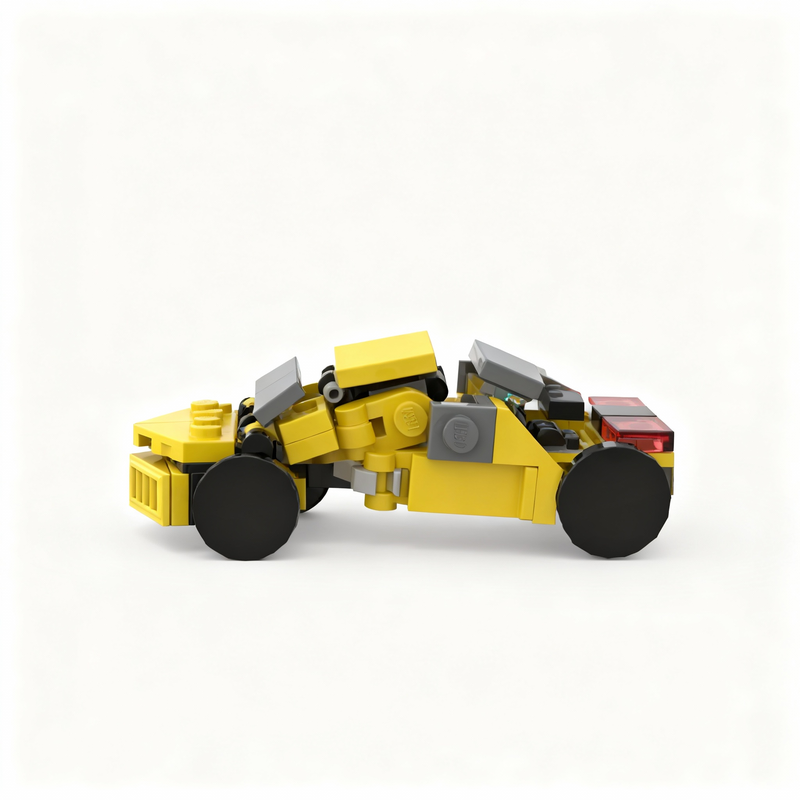 120ピース MOC 変形ロボット バンブルビーモデル ビル - Art Craft Robot のレビューと価格