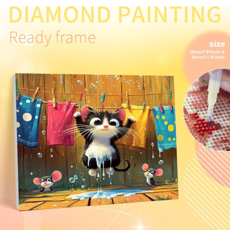 PhotoCustom マウス 5D ダイヤモンドペインティ - Art Craft Ideas For Adults のレビューと価格