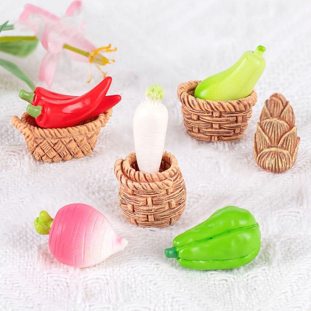 かわいい野菜の置物、ミニチュア工芸品、樹脂工芸品、シミュレー - Art And Craft Vegetable のレビューと価格