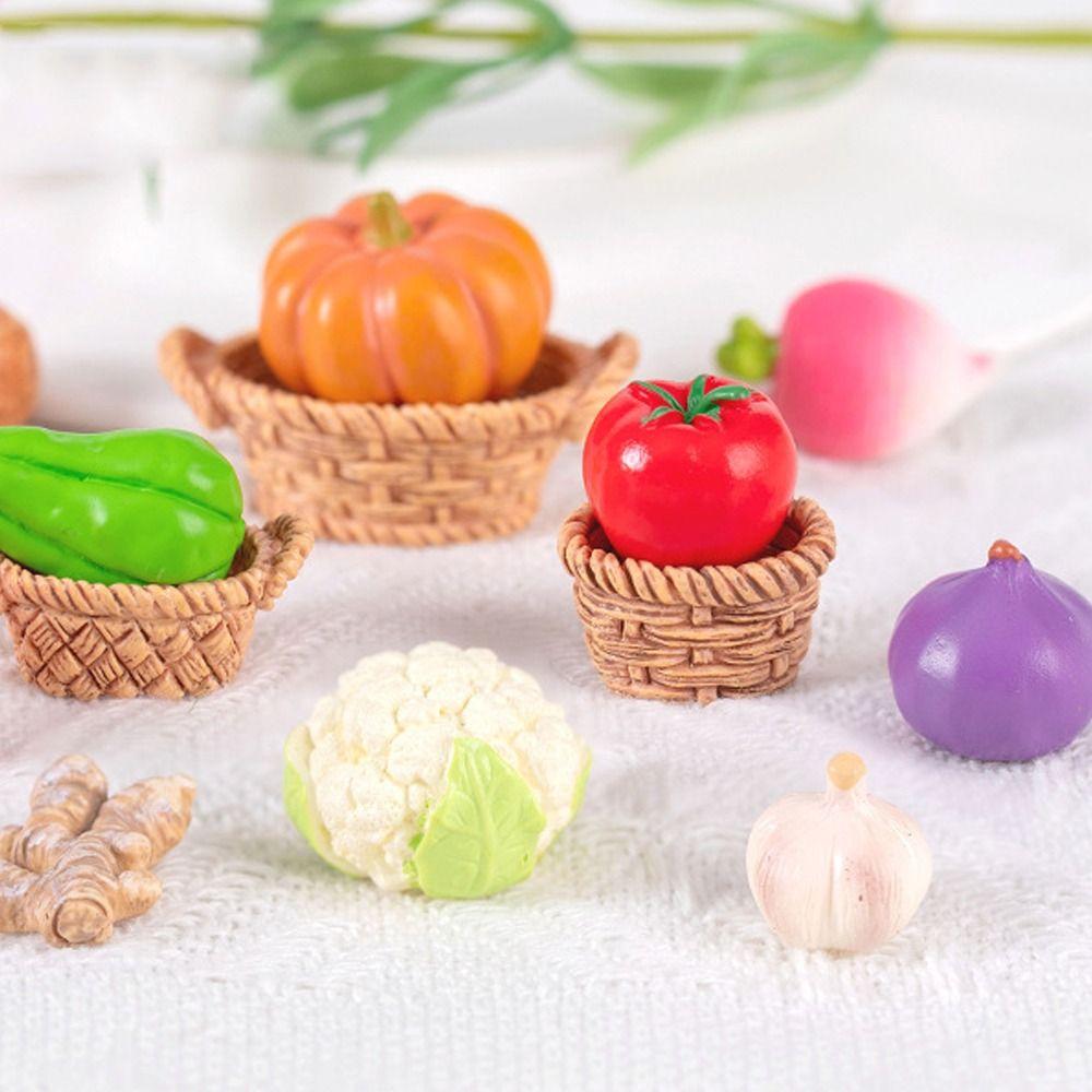かわいい野菜の置物、ミニチュア工芸品、樹脂工芸品、シミュレー - Art And Craft Vegetable のレビューと価格