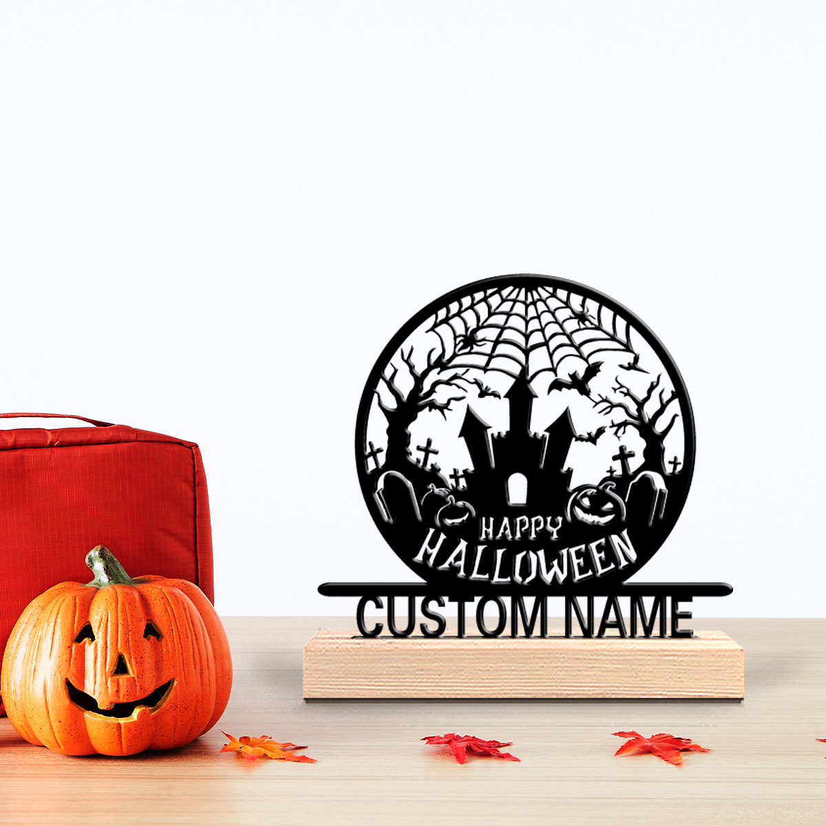 1pc ハロウィンダークキャッスルパーソナライズされたテキス - Art Craft Table のレビューと価格