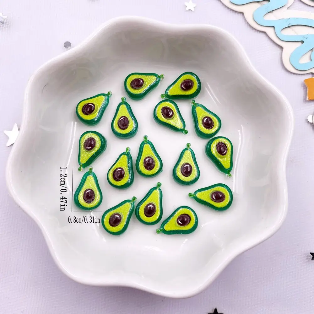 ミニカラフル樹脂かわいいアボカドキウイ、オレンジコーンフルー - Art And Craft Vegetable のレビューと価格